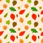 seamless pattern with autumn outline leaves differ rnd801 frp31654391 - title:Home - اورچین فایل - format: - sku: - keywords:وکتور,موکاپ,افکت متنی,پروژه افترافکت p_id:63922