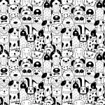 seamless pattern with black white doodle dogs rnd791 frp4717571 1 - title:Home - اورچین فایل - format: - sku: - keywords:وکتور,موکاپ,افکت متنی,پروژه افترافکت p_id:63922