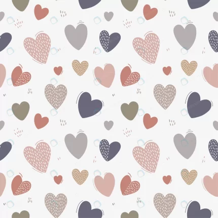 seamless pattern with cute hearts crc4bbdbbb8 size2.74mb - title:graphic home - اورچین فایل - format: - sku: - keywords: p_id:353984