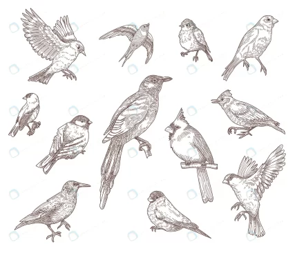 set bird species engraved sketches illustration crcac0f98e8 size5.50mb - title:graphic home - اورچین فایل - format: - sku: - keywords: p_id:353984