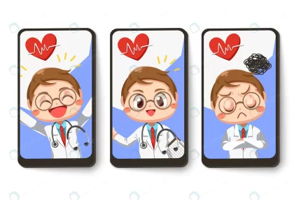 set card doctor wearing gown coat with stethoscop crcb29fa210 size4.67mb 1 - title:graphic home - اورچین فایل - format: - sku: - keywords: p_id:353984