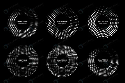 set circle frames halftone dots logo collection crc376bf1ea size3.33mb - title:graphic home - اورچین فایل - format: - sku: - keywords: p_id:353984