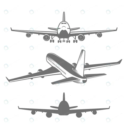 set designed airplanes illustrations crc2e7bc46c size0.64mb - title:graphic home - اورچین فایل - format: - sku: - keywords: p_id:353984