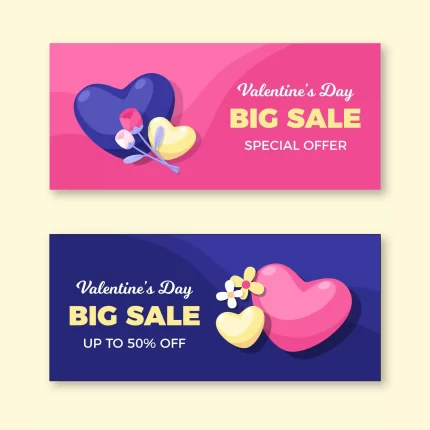 set flat valentine s day banners crca622a901 size350.8kb - title:graphic home - اورچین فایل - format: - sku: - keywords: p_id:353984