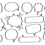 set hand drawn speech bubble chat bubble crc0bf73ed0 size1.20mb - title:Home - اورچین فایل - format: - sku: - keywords:وکتور,موکاپ,افکت متنی,پروژه افترافکت p_id:63922
