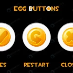 - set isolated buttons eggs closes restart yes crc675cd28d size1.60mb - Home