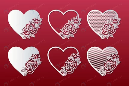 set laser cut hearts with pattern roses frames wi crc5f27f16a size4.08mb - title:graphic home - اورچین فایل - format: - sku: - keywords: p_id:353984