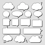 set of stickers of speech bubbles crc55007073 size0.95mb - title:Home - اورچین فایل - format: - sku: - keywords:وکتور,موکاپ,افکت متنی,پروژه افترافکت p_id:63922