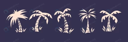 set palm tree tropical place with retro style ill crc913fafb0 size1.54mb - title:graphic home - اورچین فایل - format: - sku: - keywords: p_id:353984