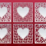 - set square panel templates with pattern heart ins crc9e5f323c size7.41mb 1 - Home