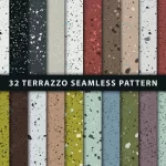 set terrazzo style seamless patterns premium vect crc2b4218b6 size18.51mb - title:Home - اورچین فایل - format: - sku: - keywords:وکتور,موکاپ,افکت متنی,پروژه افترافکت p_id:63922