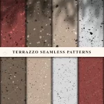 - set terrazzo style seamless patterns 3 crc906fdb9c size15.69mb - Home