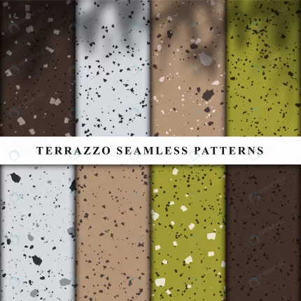 set terrazzo style seamless patterns 5 crcf27b896a size12.78mb - title:graphic home - اورچین فایل - format: - sku: - keywords: p_id:353984