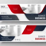 - set two business banners red theme crc45d033ac size1.56mb - Home