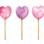 set watercolor heart shaped lollipops pink violet crc5ea98a72 size5.48mb - title:Home - اورچین فایل - format: - sku: - keywords:وکتور,موکاپ,افکت متنی,پروژه افترافکت p_id:63922