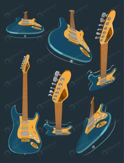 set with 3d realistic colored electric guitar dif crc52d85435 size4.78mb - title:graphic home - اورچین فایل - format: - sku: - keywords: p_id:353984