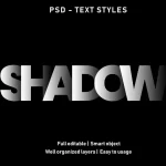 - shadow text effect style - Home