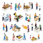 - sharing economy isometric collection isolated hum crc2f34e561 size3.27mb - Home