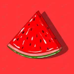- shiny ripe red juicy watermelon slice crc07c0f8a3 size1.64mb - Home