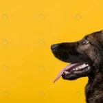 - side view cute dog yellow background crc04e0c93f size11.63mb 7111x4000 - Home