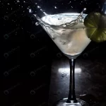 - side view glass martini splash from falling ice b crcd908dea4 size7.16mb 4481x5600 - Home