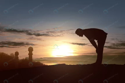 silhouette muslim man praying position crc7c480847 size8.03mb 6000x4000 - title:graphic home - اورچین فایل - format: - sku: - keywords: p_id:353984