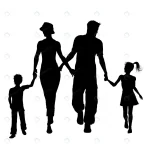 silhouettes family walking crc9134aa8f size0.45mb 1 - title:Home - اورچین فایل - format: - sku: - keywords:وکتور,موکاپ,افکت متنی,پروژه افترافکت p_id:63922