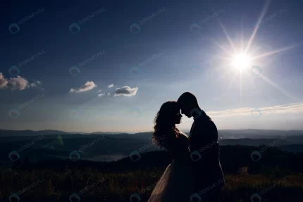 silhouettes wedding couple standing rays sun befo crc6fe86023 size3.48mb 3500x2336 - title:graphic home - اورچین فایل - format: - sku: - keywords: p_id:353984