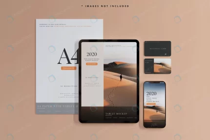 smart phone tablet with business cards mockups.jp crcc117a955 size43.40mb - title:graphic home - اورچین فایل - format: - sku: - keywords: p_id:353984