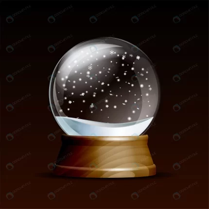 snow globe with falling snowflakes realistic tran crc66f527a4 size2.26mb - title:graphic home - اورچین فایل - format: - sku: - keywords: p_id:353984