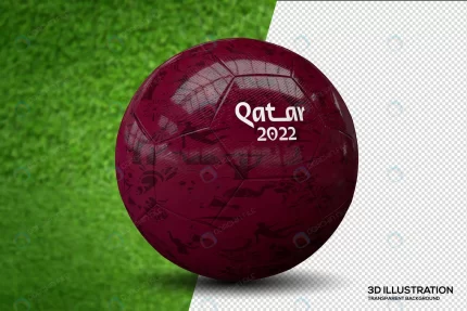 soccer ball world cup qatar 2022 3d illustration rnd631 frp19422016 - title:graphic home - اورچین فایل - format: - sku: - keywords: p_id:353984
