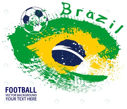 soccer football brazil flag background vector illu rnd205 frp32406286 - title:graphic home - اورچین فایل - format: - sku: - keywords: p_id:353984