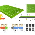 soccer match infographic elements clipart rnd663 frp29647100 - title:Home - اورچین فایل - format: - sku: - keywords:وکتور,موکاپ,افکت متنی,پروژه افترافکت p_id:63922