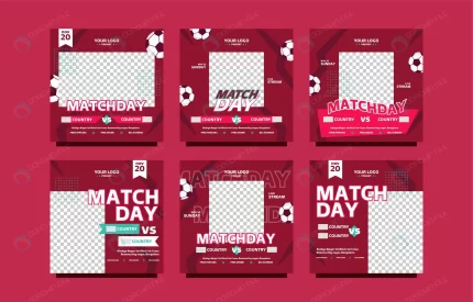 soccer matchday square post banner rnd284 frp33731752 - title:graphic home - اورچین فایل - format: - sku: - keywords: p_id:353984