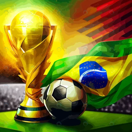 soccer world cup trophy with flag brazil rnd570 frp34594787 - title:graphic home - اورچین فایل - format: - sku: - keywords: p_id:353984
