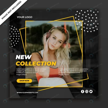 social media post banner new fashion style woman. crc473b2e3f size3.10mb - title:graphic home - اورچین فایل - format: - sku: - keywords: p_id:353984
