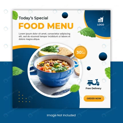 special food menu instagram post template banner. crc06c3b656 size1.48mb - title:graphic home - اورچین فایل - format: - sku: - keywords: p_id:353984