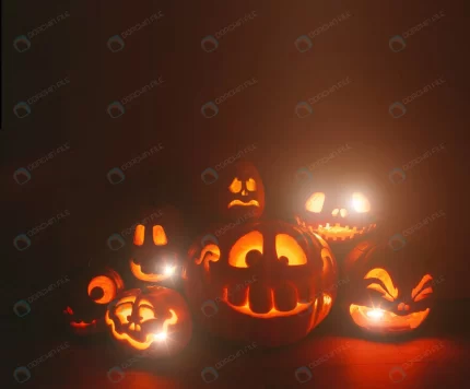 spooky carved pumpkins halloween crc0303aded size6.29mb 4608x3811 - title:graphic home - اورچین فایل - format: - sku: - keywords: p_id:353984