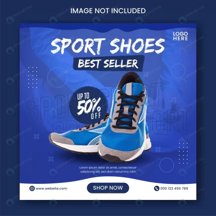 sport shoes sale social media post instagram feed crc17ff81f0 size3.78mb - title:graphic home - اورچین فایل - format: - sku: - keywords: p_id:353984