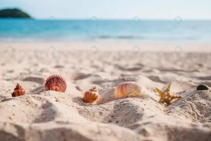 starfish with sea shells sand crc6f2cd829 size9.81mb 6132x4088 - title:graphic home - اورچین فایل - format: - sku: - keywords: p_id:353984