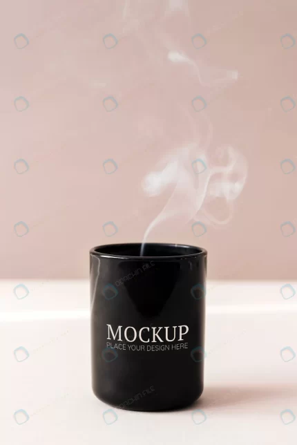 steaming black coffee cup mockup crcd8884403 size56.20mb 1 - title:graphic home - اورچین فایل - format: - sku: - keywords: p_id:353984