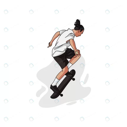 street skateboard character illustration crc8039c9e4 size0.95mb - title:graphic home - اورچین فایل - format: - sku: - keywords: p_id:353984
