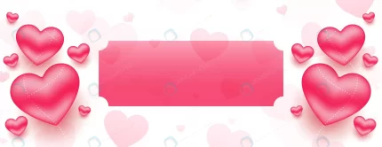 styligh 3d valentines day hearts banner with text crcf9f49125 size1.26mb - title:graphic home - اورچین فایل - format: - sku: - keywords: p_id:353984
