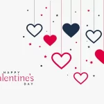 stylish hanging hearts background for valentines day - title:Home - اورچین فایل - format: - sku: - keywords:وکتور,موکاپ,افکت متنی,پروژه افترافکت p_id:63922