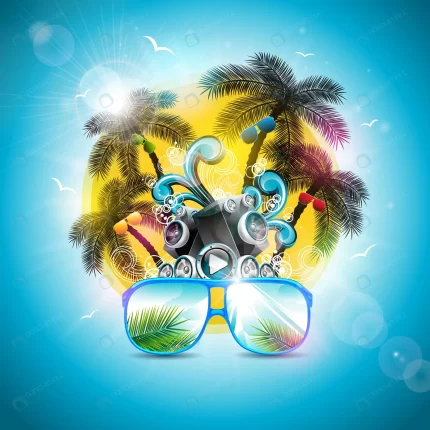 summer holiday design with speaker sunglasses crca9d4522b size10.77mb - title:graphic home - اورچین فایل - format: - sku: - keywords: p_id:353984