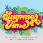 - summer time 3d text style effect - Home