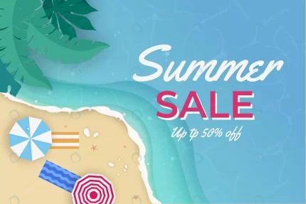 summertime sales beach flat design crc620a1736 size6.72mb - title:graphic home - اورچین فایل - format: - sku: - keywords: p_id:353984