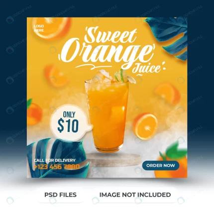 sweet orange juice menu promotion with social med crc49b21f49 size6.50mb - title:graphic home - اورچین فایل - format: - sku: - keywords: p_id:353984