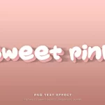 sweet pink 3d text effect - title:Home - اورچین فایل - format: - sku: - keywords:وکتور,موکاپ,افکت متنی,پروژه افترافکت p_id:63922
