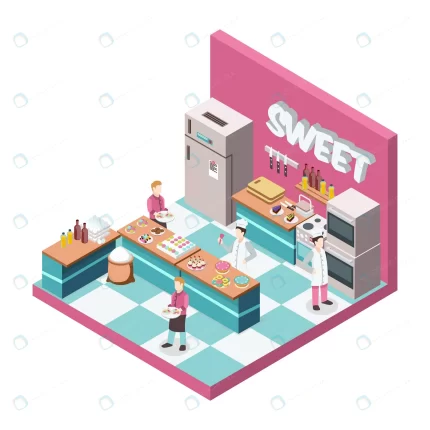 sweet shop kitchen with bakers waiters desserts f crc91c500a0 size2.16mb - title:graphic home - اورچین فایل - format: - sku: - keywords: p_id:353984